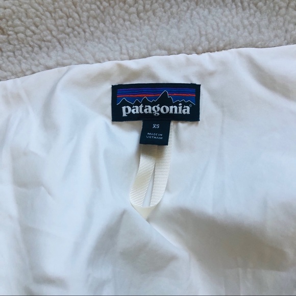 Patagonia Divided Sky Sherpa Jacket Size Extra Small cream - Picture 12 of 14